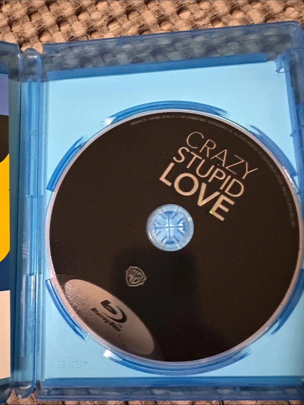 Crazy Stupid Love Blu-ray Movie Case in Blue